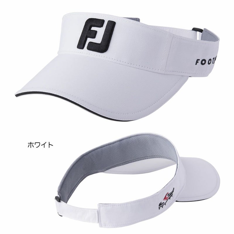 フットジョイMEN'SシューアイコンベーシックサンバイザーFH25VBSCメンズゴルフ帽子FOOTJOY2025春夏モデル日本正規品