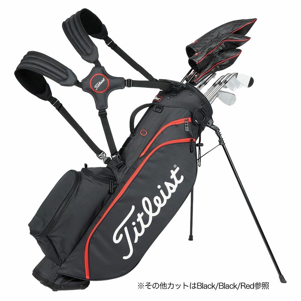 タイトリストPlayers4カーボンスタンドバッグTB23SX4Aキャディバッグ8.5型4分割ゴルフTitleist2025年モデル日本正規品