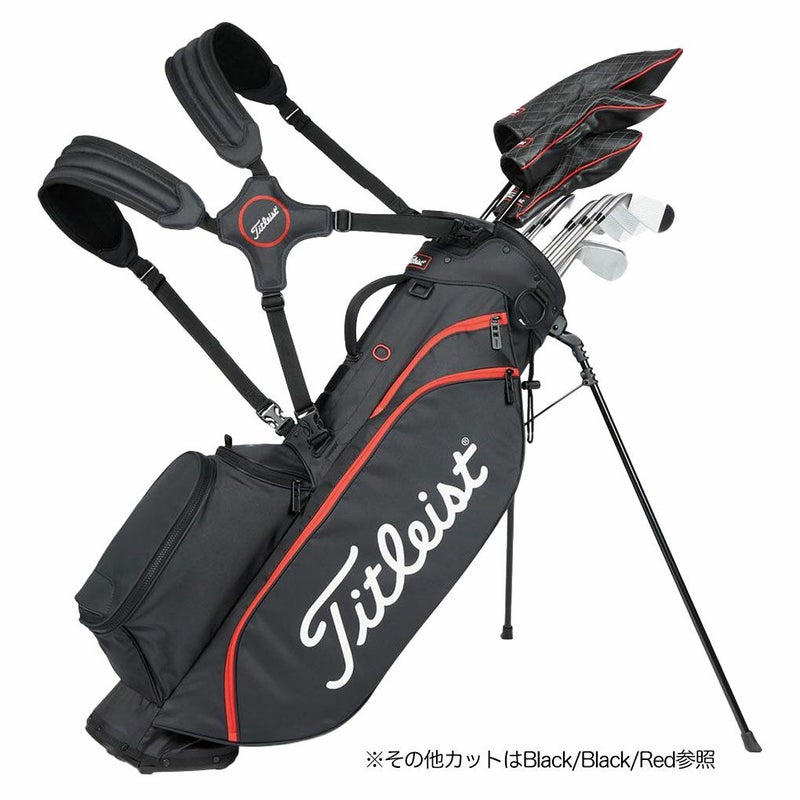 タイトリストPlayers4カーボンスタンドバッグTB23SX4Aキャディバッグ8.5型4分割ゴルフTitleist2025年モデル日本正規品