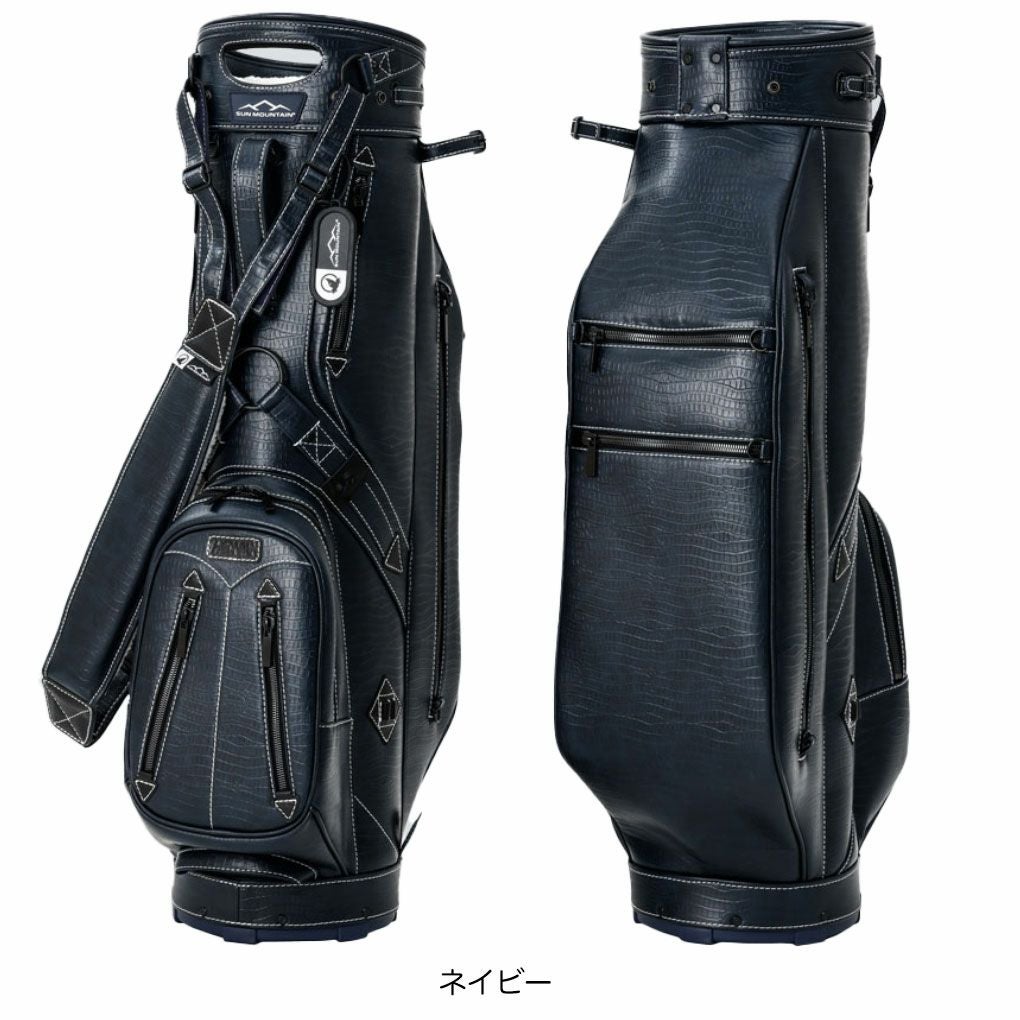 本間ゴルフ キャディバッグ 9型 HONMA x SUN MOUNTAIN クロコカート
