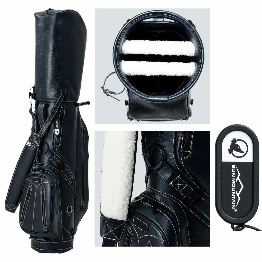 本間ゴルフ キャディバッグ 9型 HONMA x SUN MOUNTAIN クロコカート