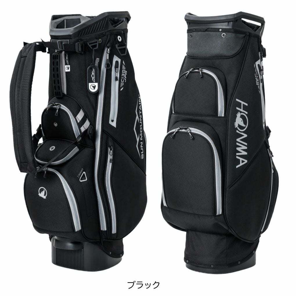 美品　サンマウンテン　本間　HONMA キャディバッグ　カート　11.5型 本間ゴルフ キャディバッグ 11.5型 HONMA x SUN MOUNTAIN 14WAYカート