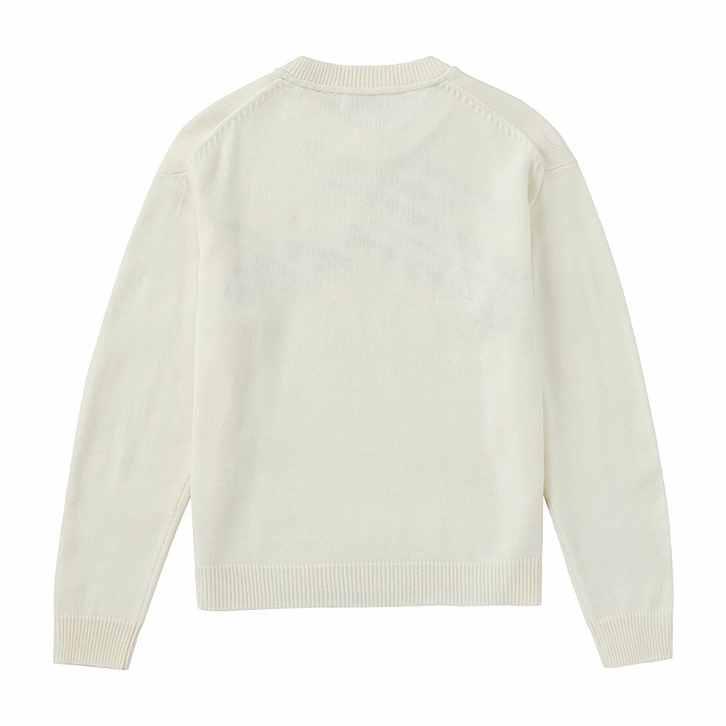 ルコックスポルティフ変形クルーネックセーターLG4FST03Lレディースゴルフウェアlecoqsportifgolf2024秋冬モデル日本正規品