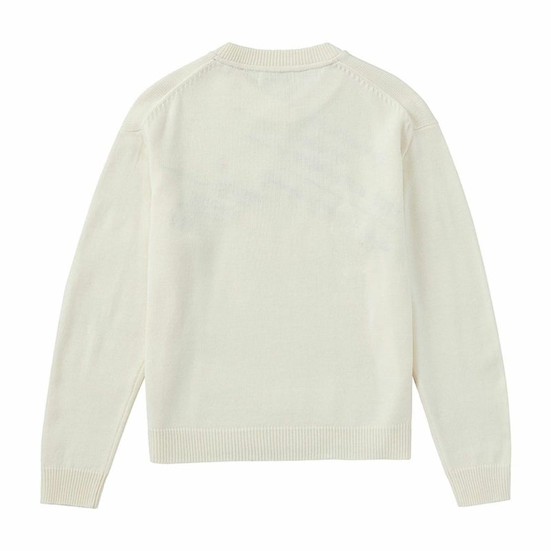 ルコックスポルティフ変形クルーネックセーターLG4FST03Lレディースゴルフウェアlecoqsportifgolf2024秋冬モデル日本正規品