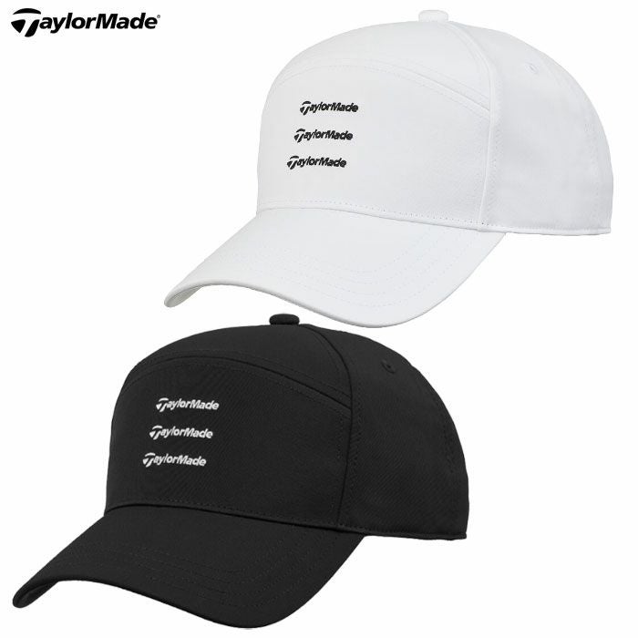 テーラーメイドMトリプルロゴキャップUN553メンズゴルフキャップ帽子ゴルフTaylorMade日本正規品2025春夏モデル