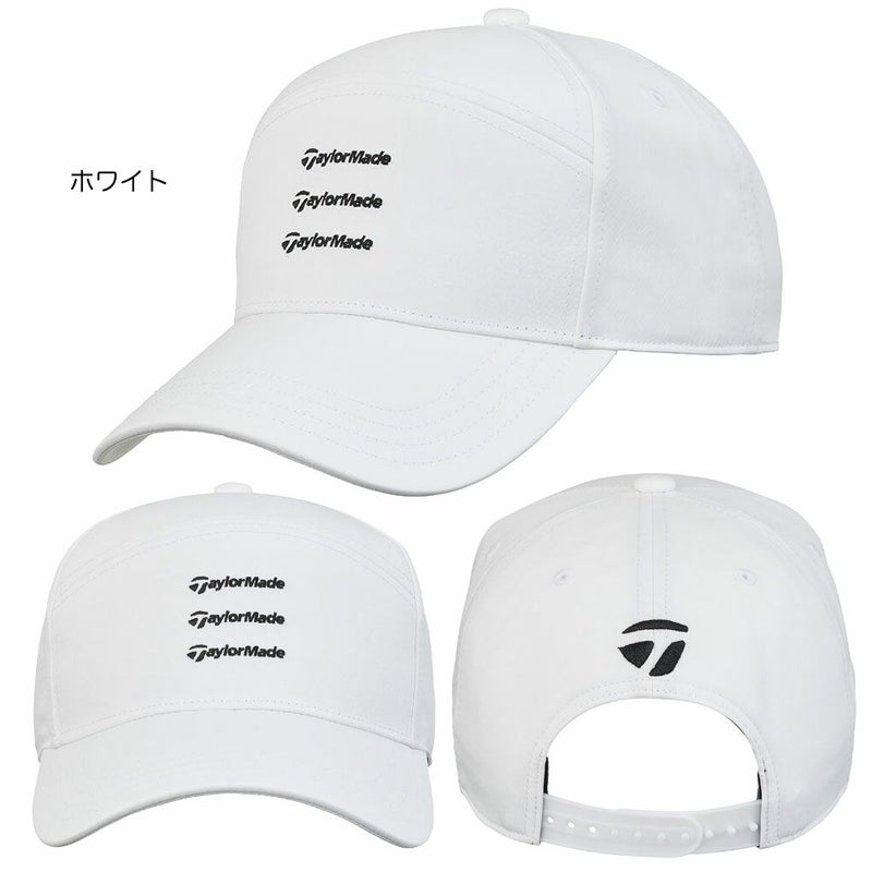 テーラーメイドMトリプルロゴキャップUN553メンズゴルフキャップ帽子ゴルフTaylorMade日本正規品2025春夏モデル