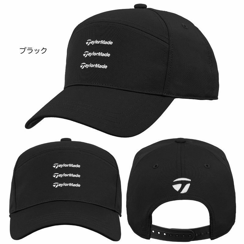 テーラーメイドMトリプルロゴキャップUN553メンズゴルフキャップ帽子ゴルフTaylorMade日本正規品2025春夏モデル