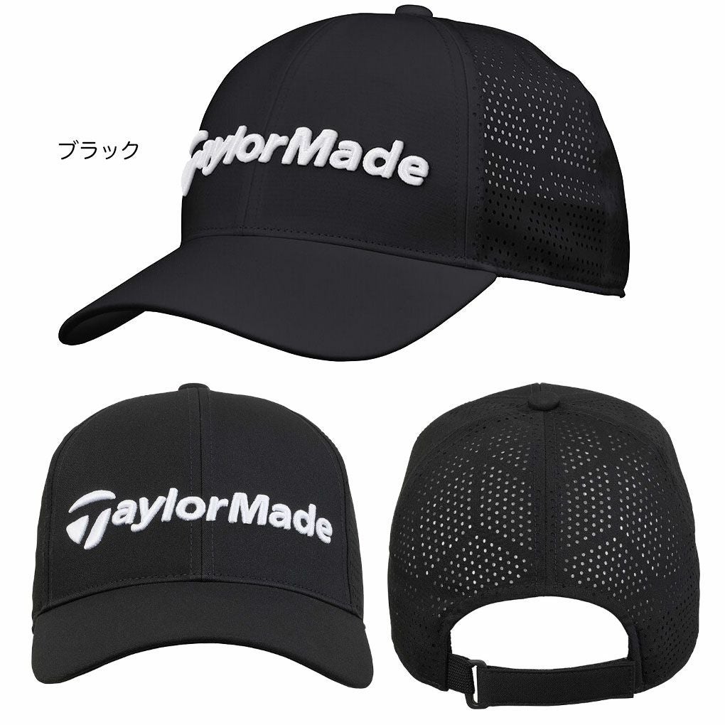 テーラーメイドMパンチングキャップUN554メンズゴルフキャップ帽子ゴルフTaylorMade日本正規品2025春夏モデル