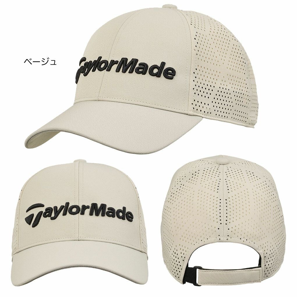 テーラーメイドMパンチングキャップUN554メンズゴルフキャップ帽子ゴルフTaylorMade日本正規品2025春夏モデル