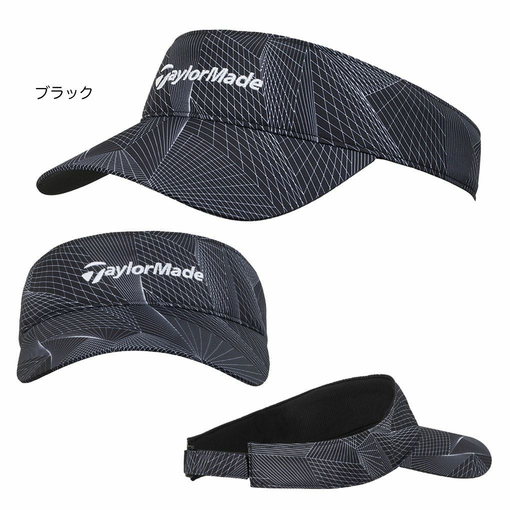 テーラーメイドMグラフィックバイザーUN556メンズゴルフキャップ帽子ゴルフTaylorMade日本正規品2025春夏モデル