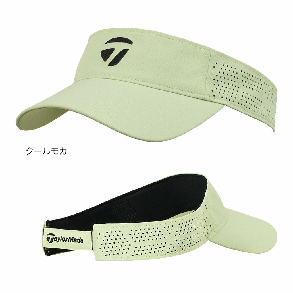 テーラーメイドMサマーバイザーUN561メンズゴルフキャップ帽子ゴルフTaylorMade日本正規品2025春夏モデル