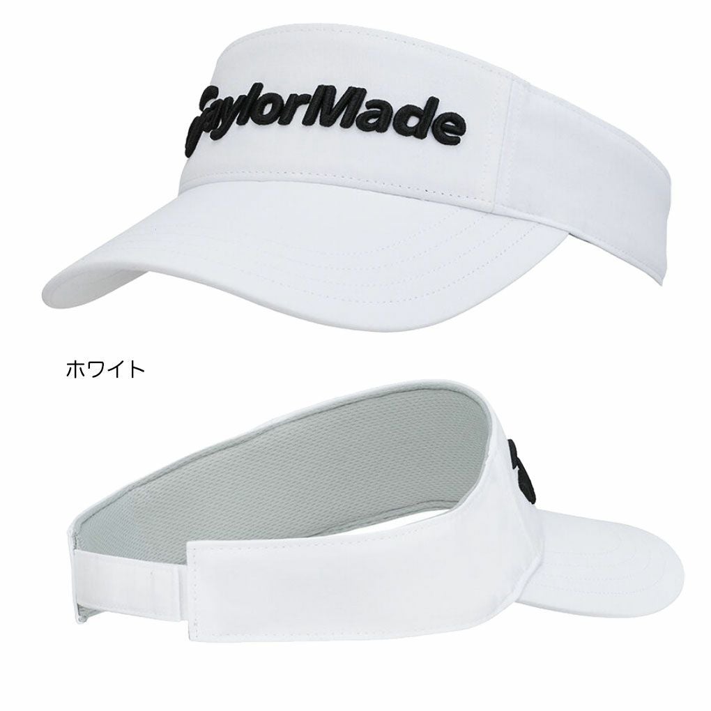 テーラーメイドWベーシックバイザーUN576レディースゴルフキャップ帽子ゴルフTaylorMade日本正規品2025春夏モデル