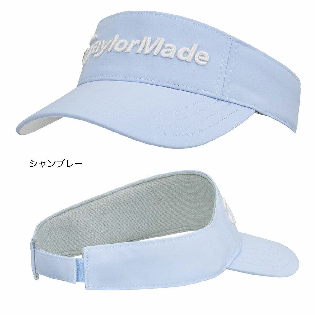 テーラーメイドWベーシックバイザーUN576レディースゴルフキャップ帽子ゴルフTaylorMade日本正規品2025春夏モデル
