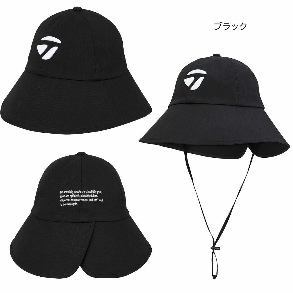 テーラーメイドWロングブリムバケットハットUN581レディースゴルフキャップ帽子ゴルフTaylorMade日本正規品2025春夏モデル