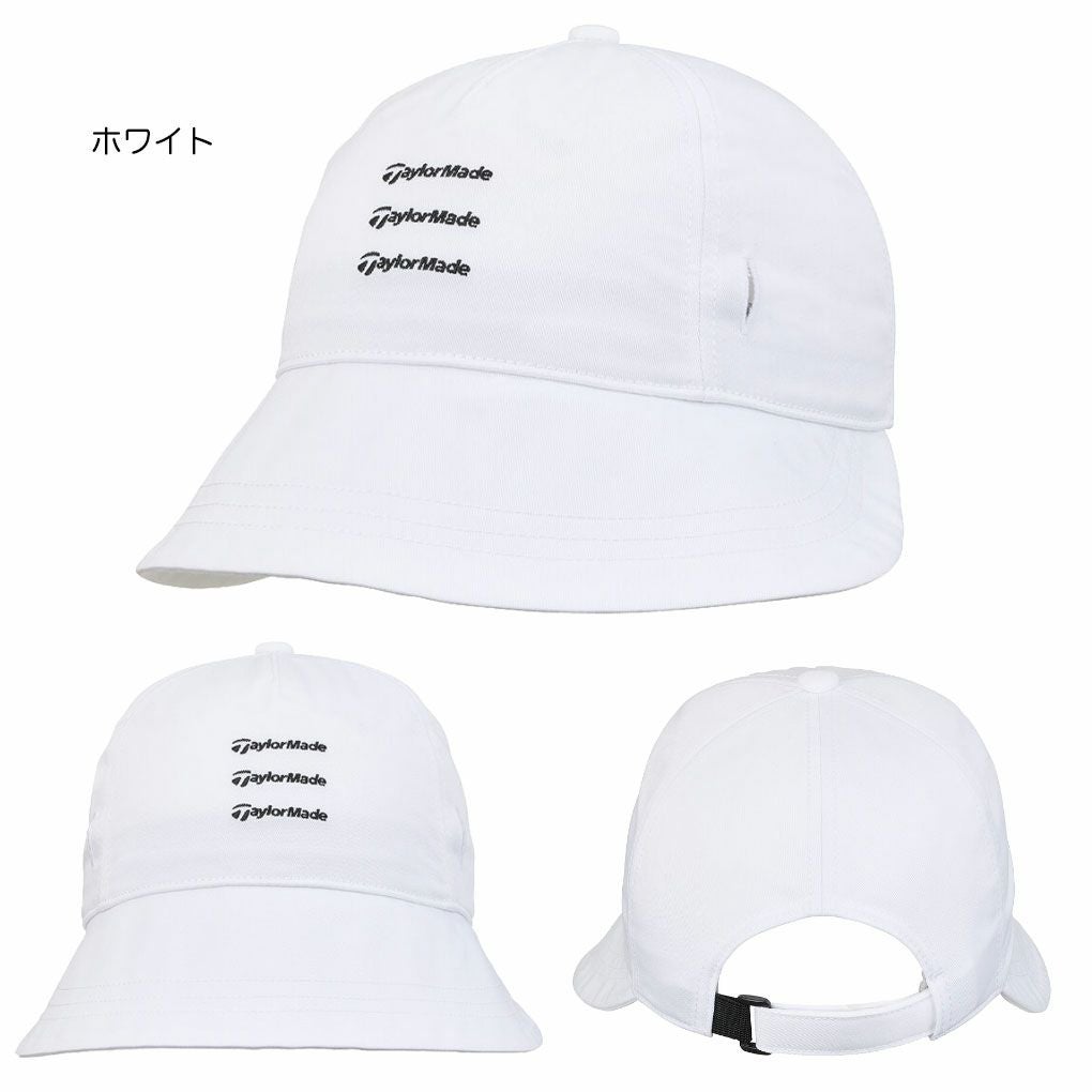 テーラーメイドウィメンズWワイドブリムハットUN582レディースゴルフキャップ帽子ゴルフTaylorMade日本正規品2025春夏モデル