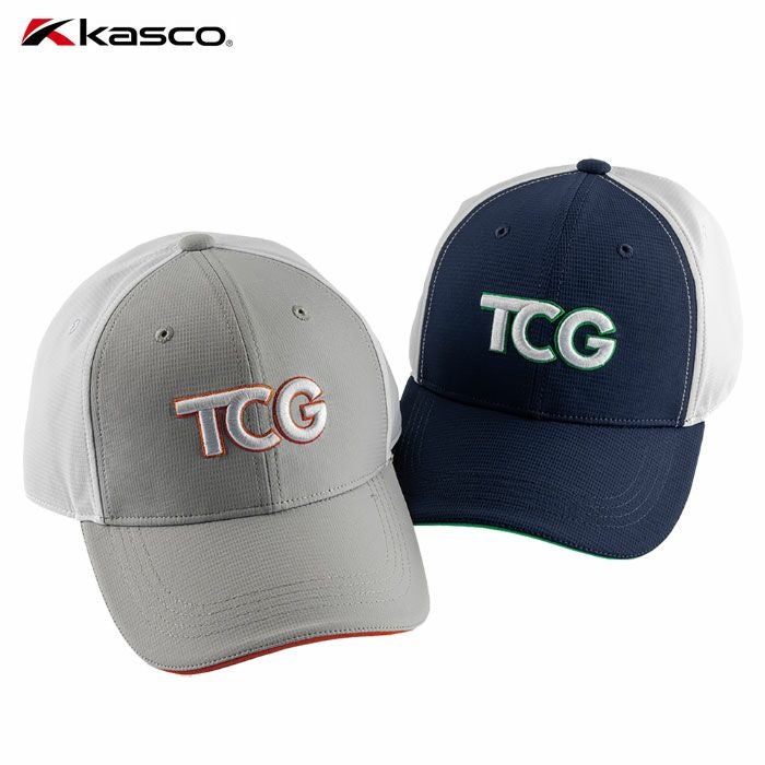 キャスコ打ち水キャップTCMC-048メンズ帽子ゴルフKASCO2025春夏モデル日本正規品