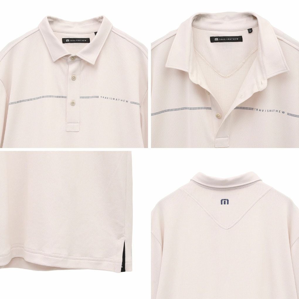 トラヴィスマシューキシリトールクール半袖ポロ7AL040メンズゴルフウェアトップスTravisMathew2025春夏モデル日本正規品
