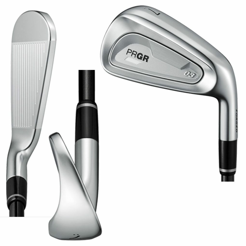 プロギア PRGR 03 アイアン 5本組(#7-P,A) メンズ 右用 スペック