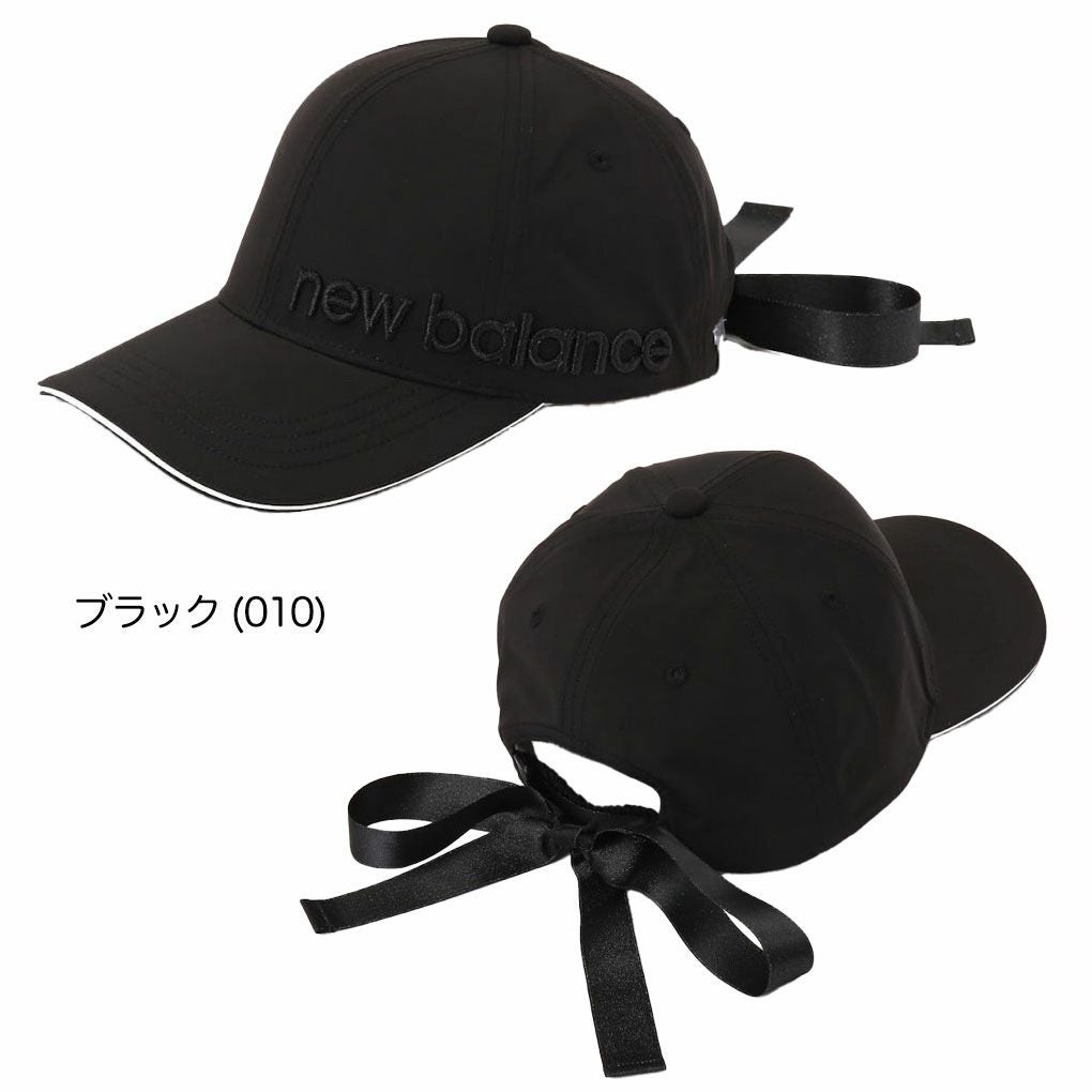 ニューバランスリボン6パネルキャップ0125187501レディースゴルフキャップ帽子newbalance2025春夏モデル日本正規品
