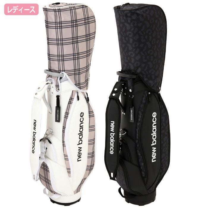 ニューバランスゴルフキャディバッグ0125180501レディース8.5インチ46インチ対応newbalance2025年モデル日本正規品