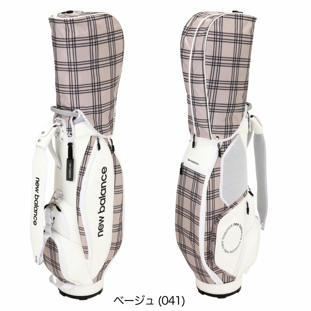 ニューバランスゴルフキャディバッグ0125180501レディース8.5インチ46インチ対応newbalance2025年モデル日本正規品
