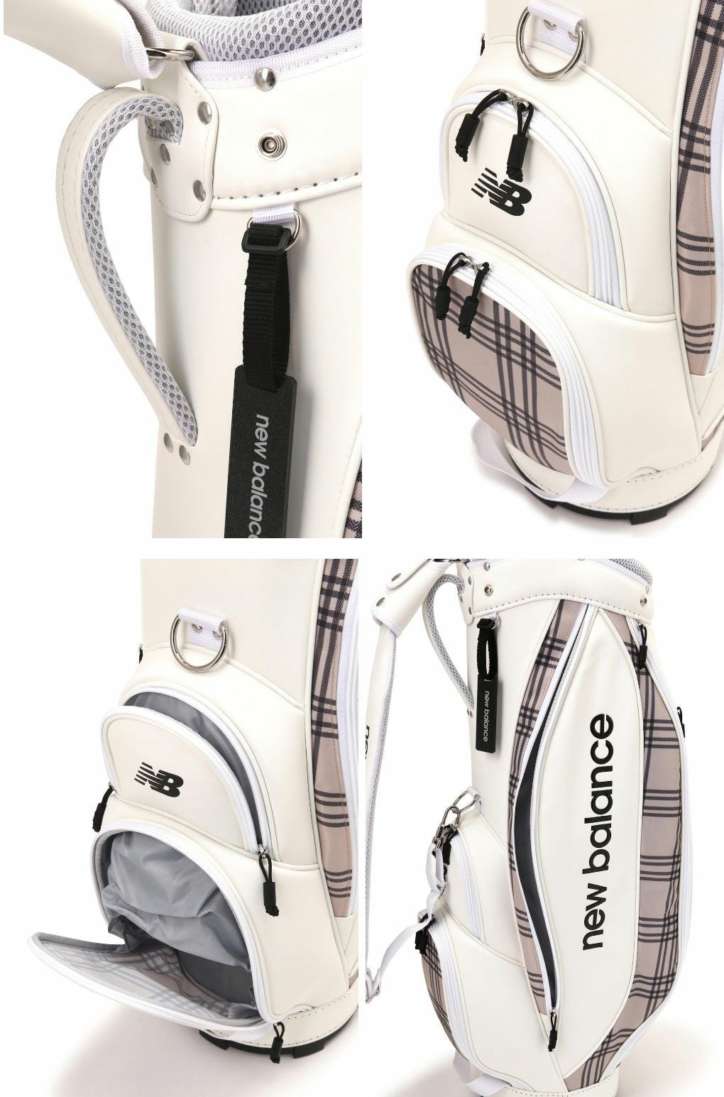 ニューバランスゴルフキャディバッグ0125180501レディース8.5インチ46インチ対応newbalance2025年モデル日本正規品