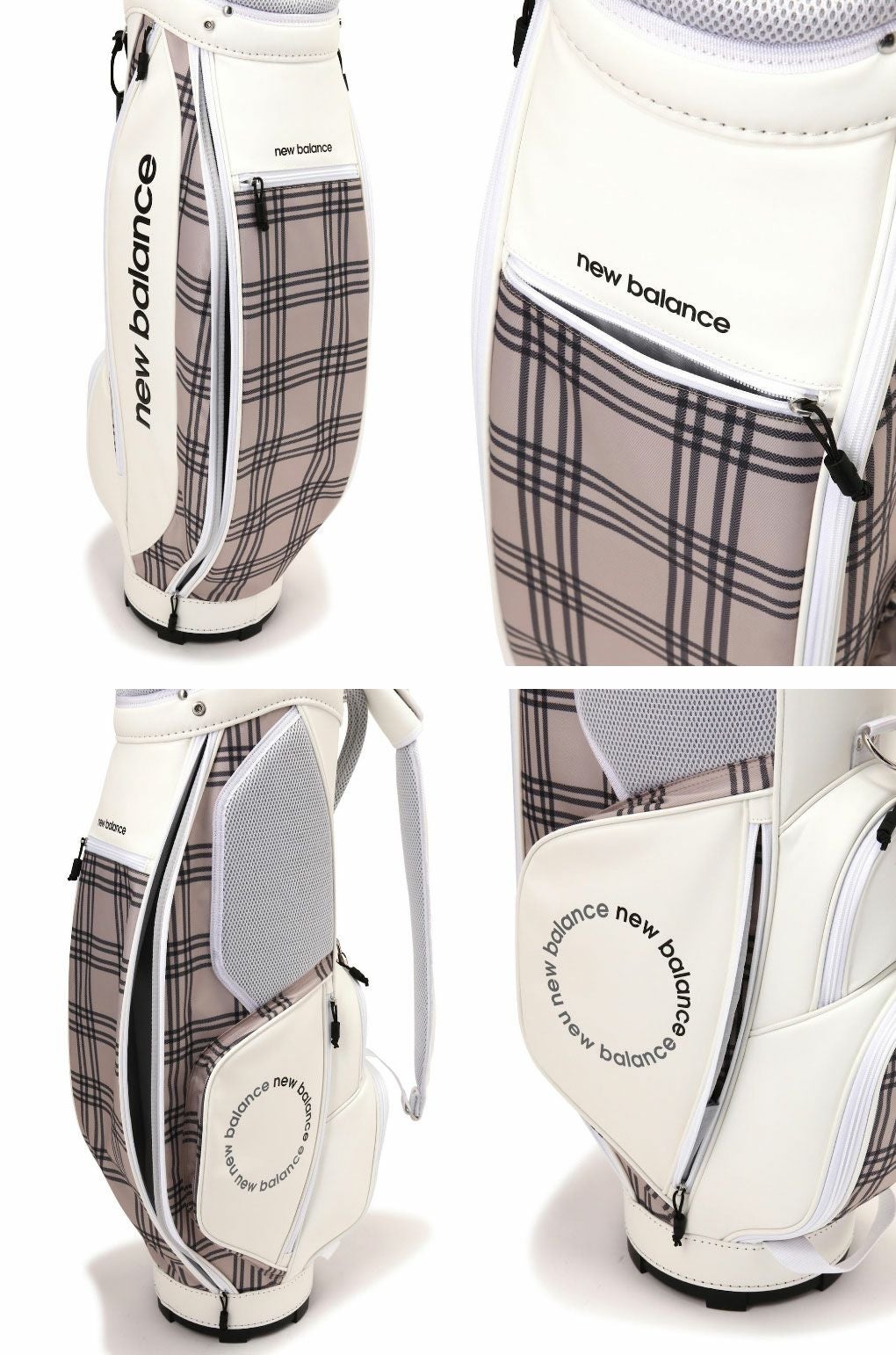 ニューバランスゴルフキャディバッグ0125180501レディース8.5インチ46インチ対応newbalance2025年モデル日本正規品