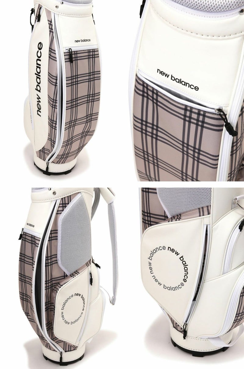 ニューバランスゴルフキャディバッグ0125180501レディース8.5インチ46インチ対応newbalance2025年モデル日本正規品