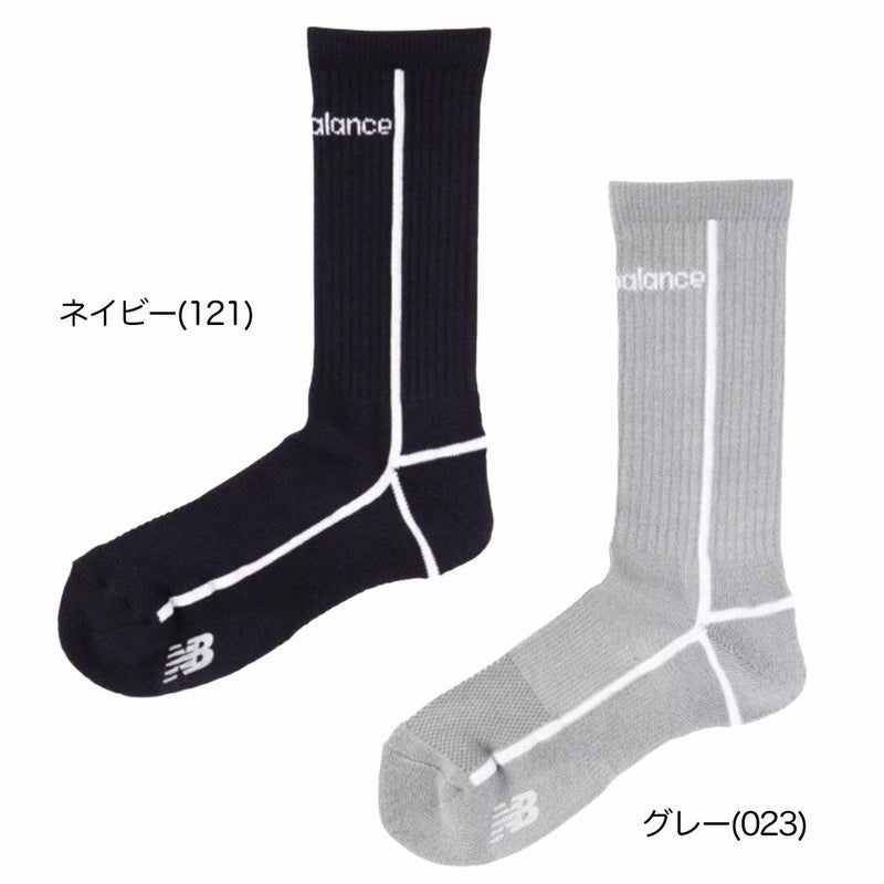 ニューバランスミドルソックス012-4286003メンズ靴下ゴルフnewbalance2024秋冬モデル日本正規品