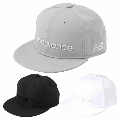 ニューバランス刺繍ロゴフラットブリムキャップ0125187001メンズゴルフキャップ帽子newbalance2025春夏モデル日本正規品