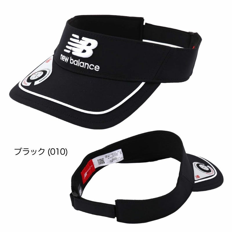 ニューバランスマグネット式マーカー付きバイザー0125987005メンズゴルフキャップ帽子newbalance2025春夏モデル日本正規品