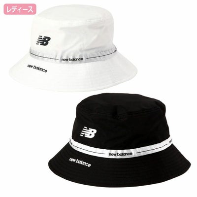 ニューバランスロゴバケットハット0125987501レディースゴルフキャップ帽子newbalance2025春夏モデル日本正規品