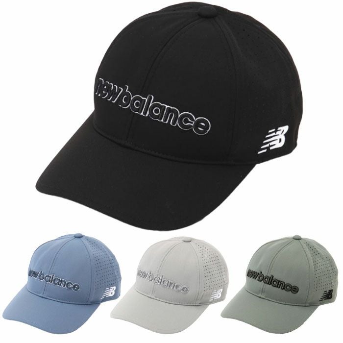 ニューバランス6パネルキャップ0125187009メンズゴルフキャップ帽子newbalance2025春夏モデル日本正規品