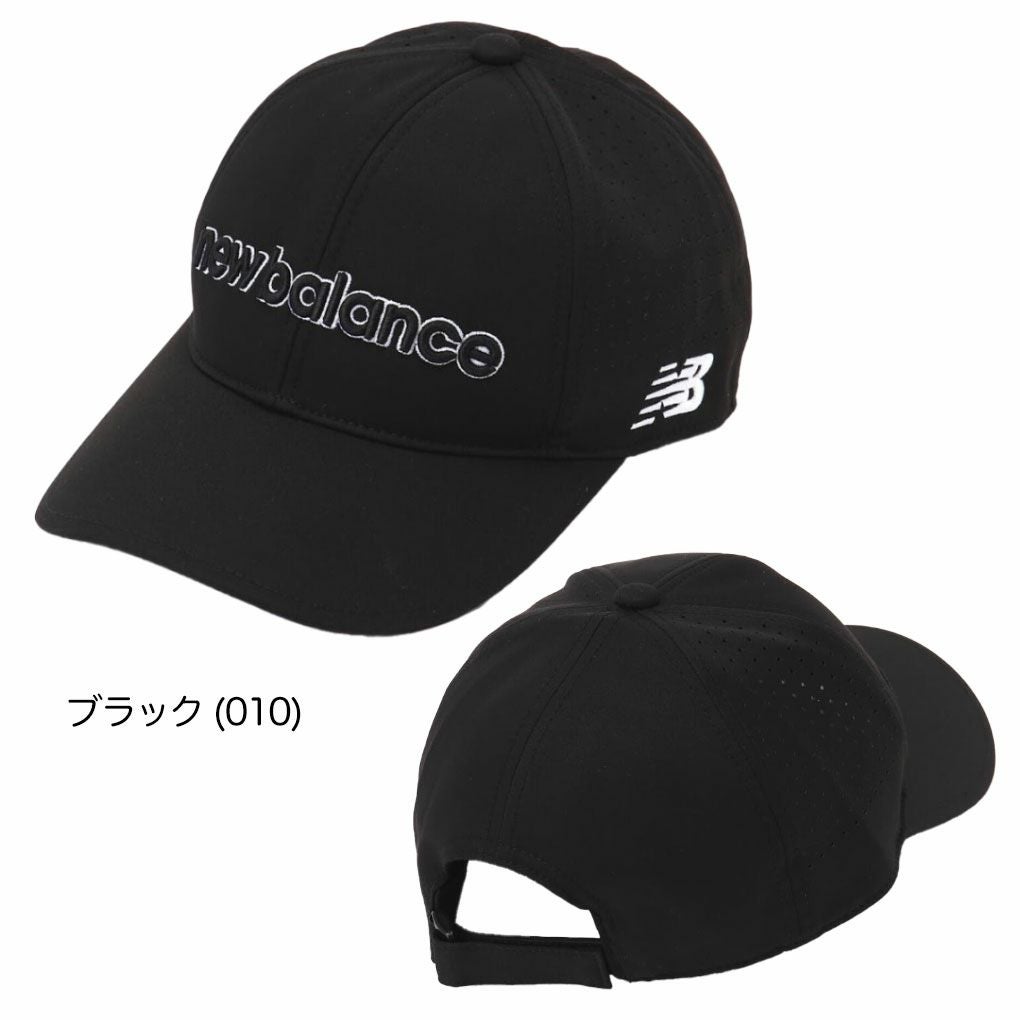 ニューバランス6パネルキャップ0125187009メンズゴルフキャップ帽子newbalance2025春夏モデル日本正規品
