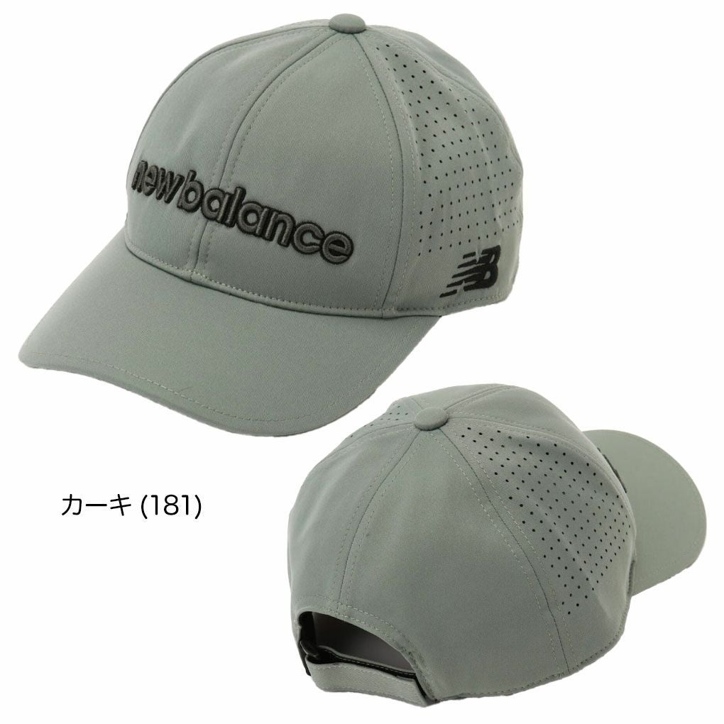 ニューバランス6パネルキャップ0125187009メンズゴルフキャップ帽子newbalance2025春夏モデル日本正規品