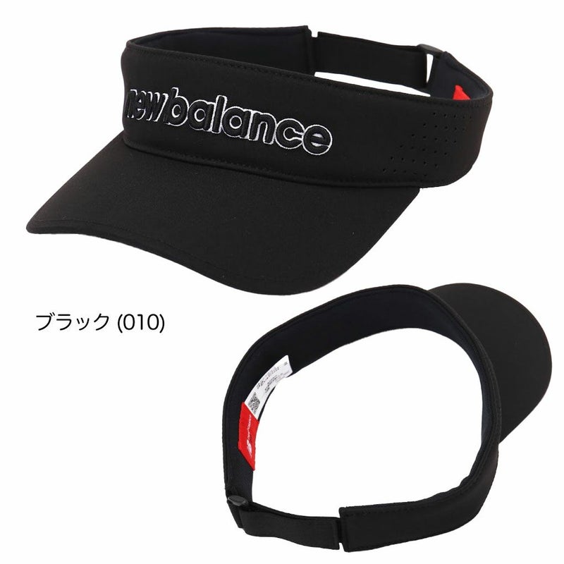 ニューバランスバイザー0125187010メンズゴルフキャップ帽子newbalance2025春夏モデル日本正規品