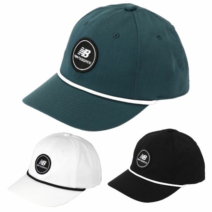 ニューバランスセミカーブドブリムキャップ0125187004メンズゴルフキャップ帽子newbalance2025春夏モデル日本正規品