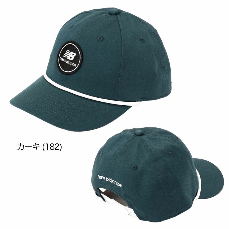 ニューバランスセミカーブドブリムキャップ0125187004メンズゴルフキャップ帽子newbalance2025春夏モデル日本正規品