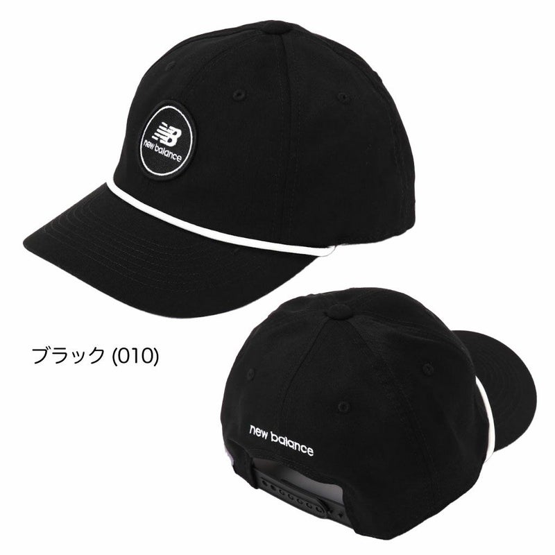 ニューバランスセミカーブドブリムキャップ0125187004メンズゴルフキャップ帽子newbalance2025春夏モデル日本正規品