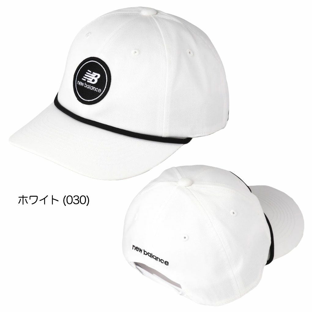 ニューバランスセミカーブドブリムキャップ0125187004メンズゴルフキャップ帽子newbalance2025春夏モデル日本正規品