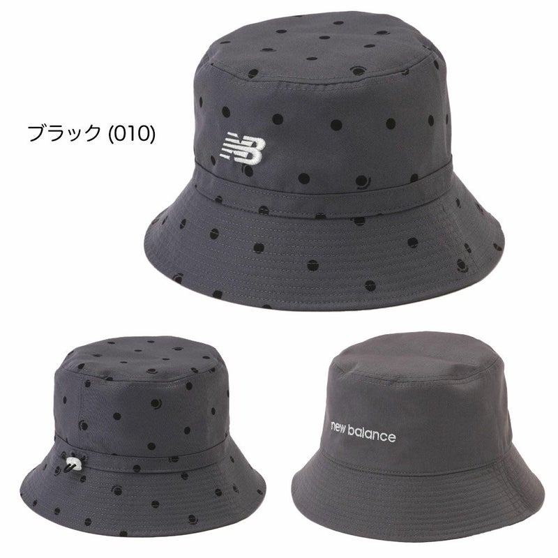 ニューバランスリバーシブルバケットハット0125187508レディースゴルフキャップ帽子newbalance2025春夏モデル日本正規品