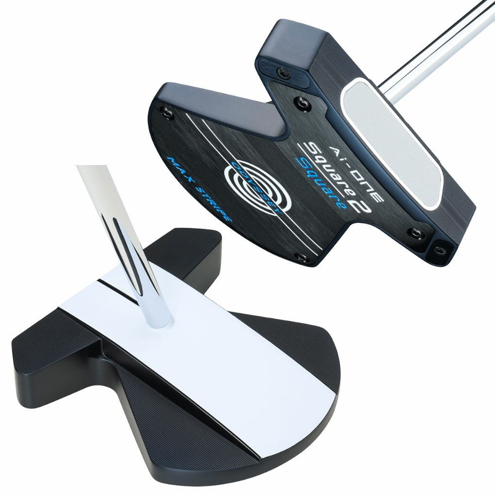 オデッセイ AI-ONE SQUARE 2 SQUARE MAX STRIPE パター メンズ 右用