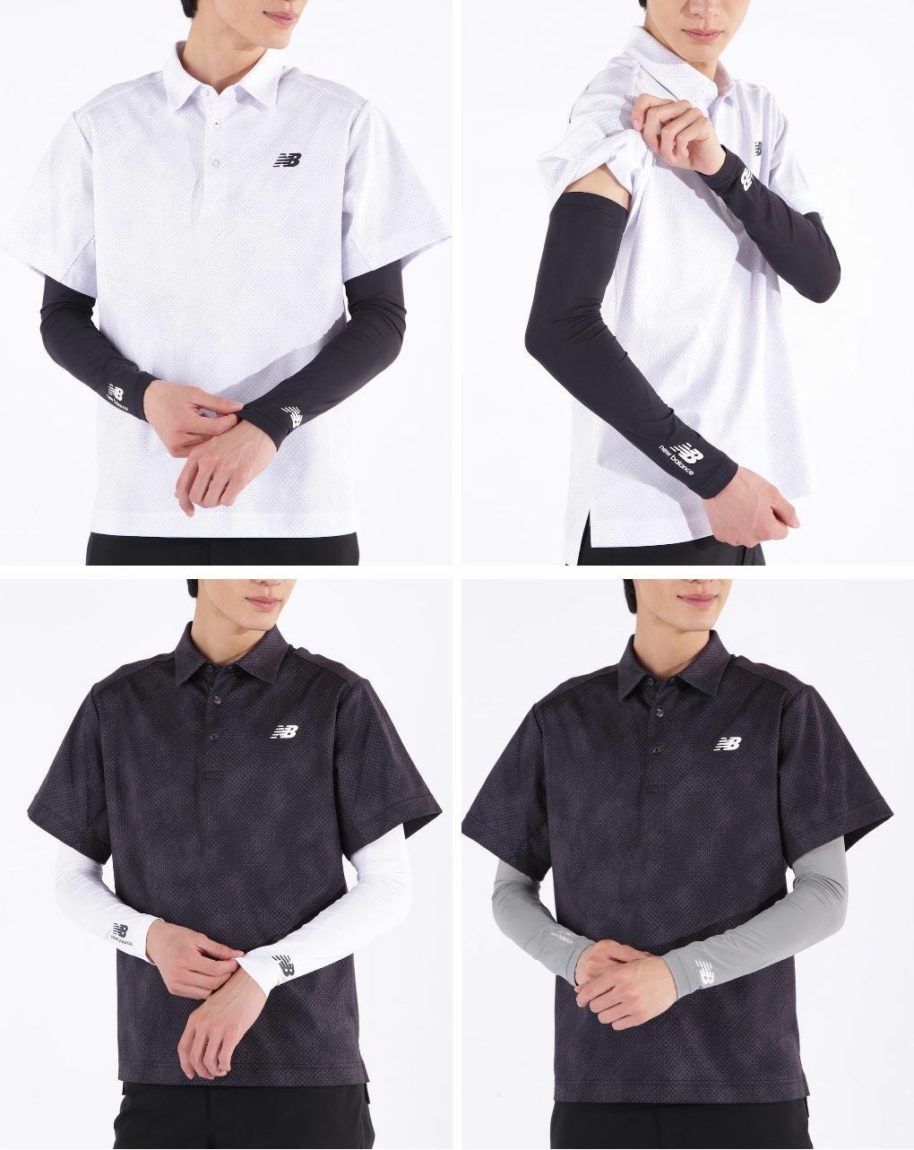 ニューバランスUV接触冷感アームカバー0125983001ゴルフウェアUVケアnewbalance2025春夏モデル日本正規品