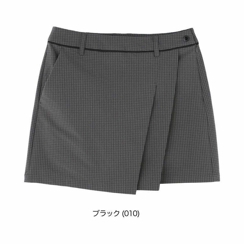 ニューバランスマイクロチェック柄ラップキュロット012-5139501レディースゴルフウェアnewbalance2025春夏モデル日本正規品