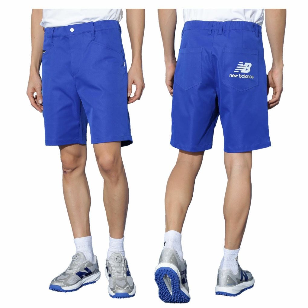 ニューバランスツイルストレッチリラックスショートパンツ012-5138002メンズゴルフウェアnewbalance2025春夏モデル