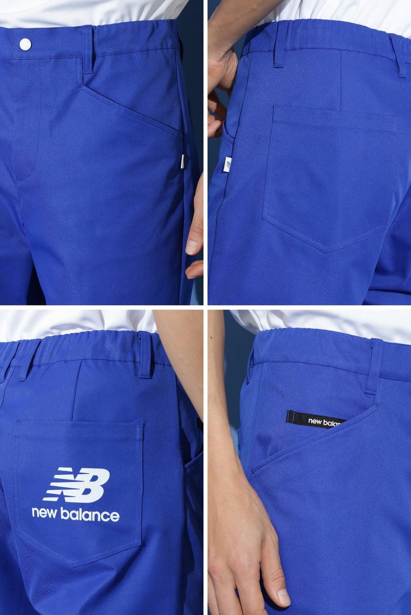 ニューバランスツイルストレッチリラックスショートパンツ012-5138002メンズゴルフウェアnewbalance2025春夏モデル