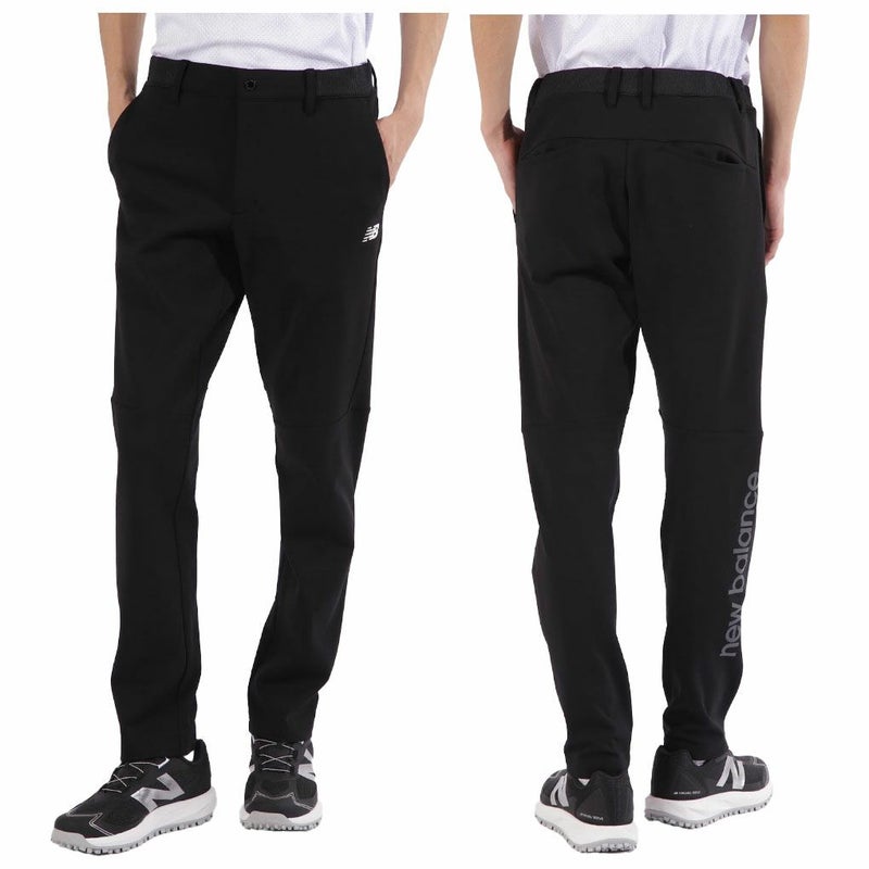 ニューバランス軽量ダンボールニット×裏メッシュスウェットテーパードロングパンツ012-5136003メンズゴルフウェアnewbalance2025春夏モデル