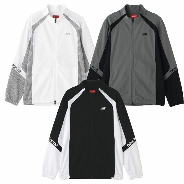 ニューバランスストレッチスウェットフルジップブルゾン012-5162002メンズゴルフウェアnewbalance2025春夏モデル日本正規品