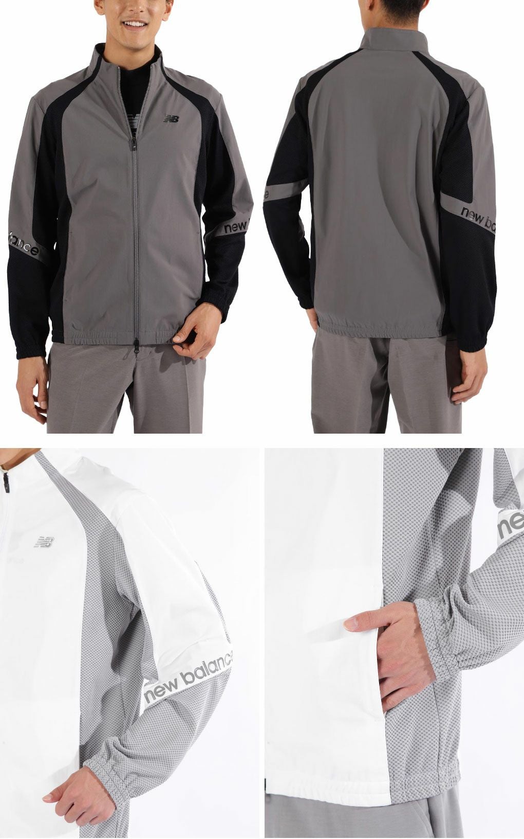 ニューバランスストレッチスウェットフルジップブルゾン012-5162002メンズゴルフウェアnewbalance2025春夏モデル日本正規品