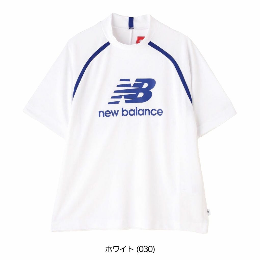 ニューバランハーフスリーブモックネックプルオーバー012-5166511レディースゴルフウェアnewbalance2025春夏モデル日本正規品